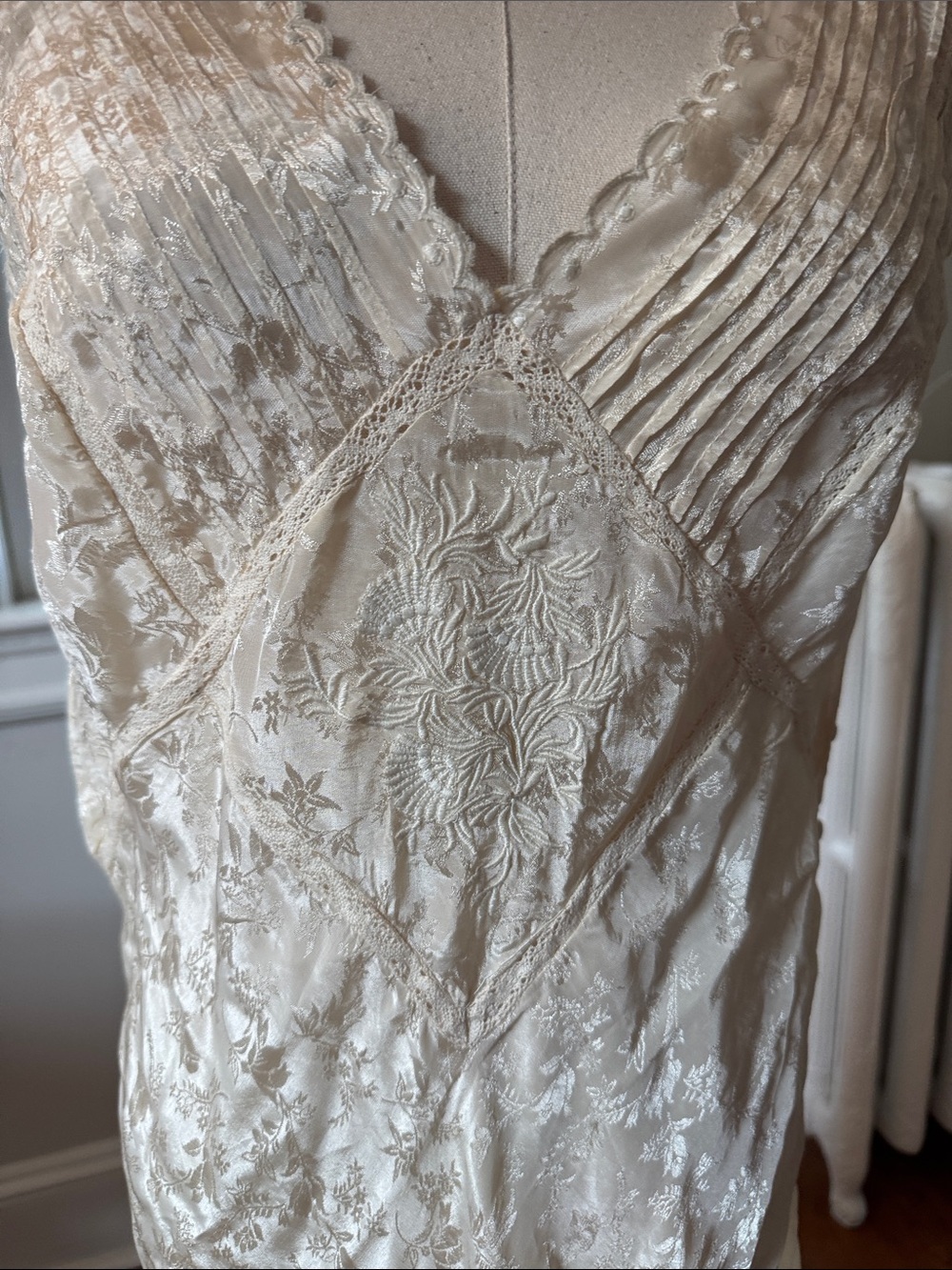 NWOT Intimately “Me With You” Ivory slip Dress - Picture 5 of 12